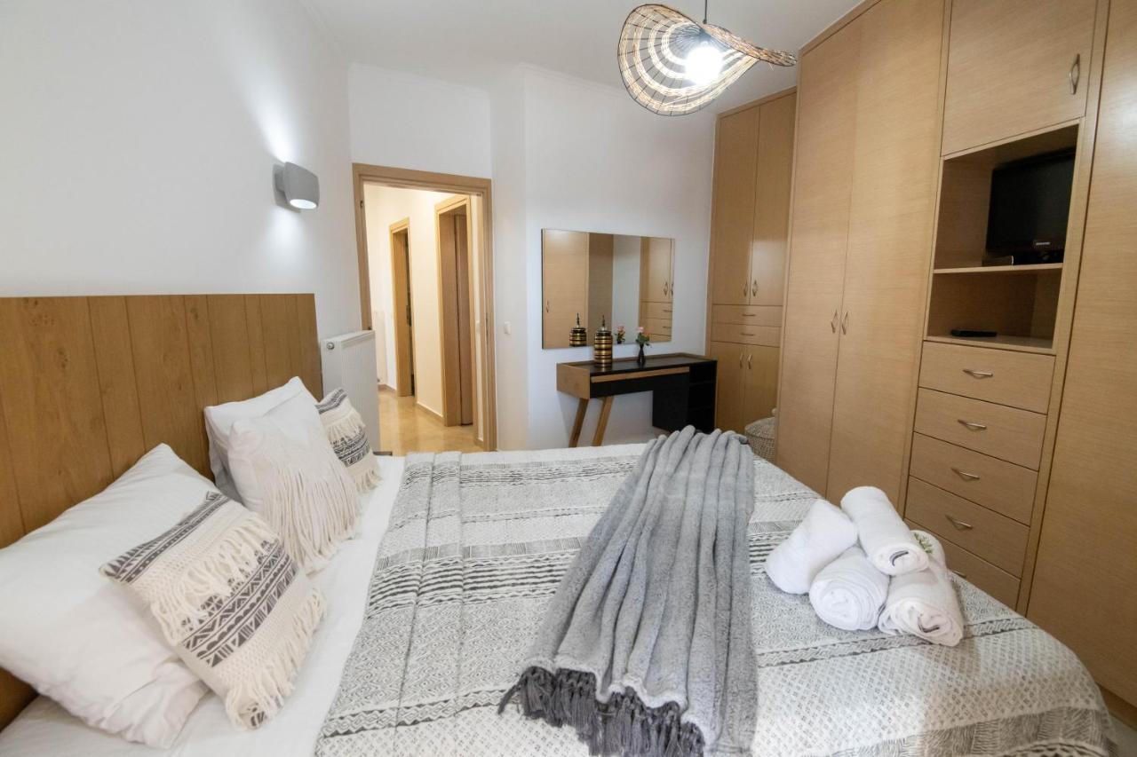 Helen Luxury Holiday House With Sea View Rethymno  ภายนอก รูปภาพ