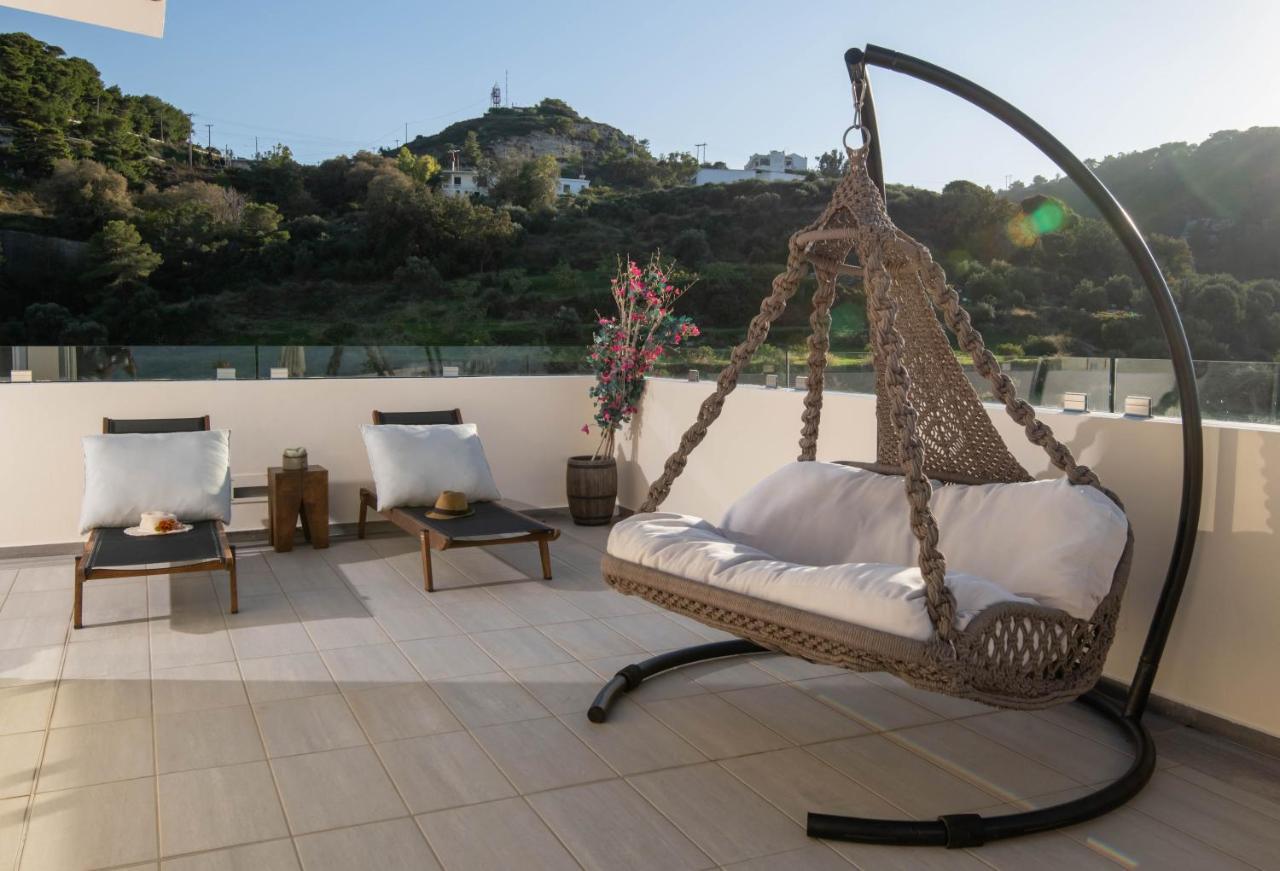 Helen Luxury Holiday House With Sea View Rethymno  ภายนอก รูปภาพ