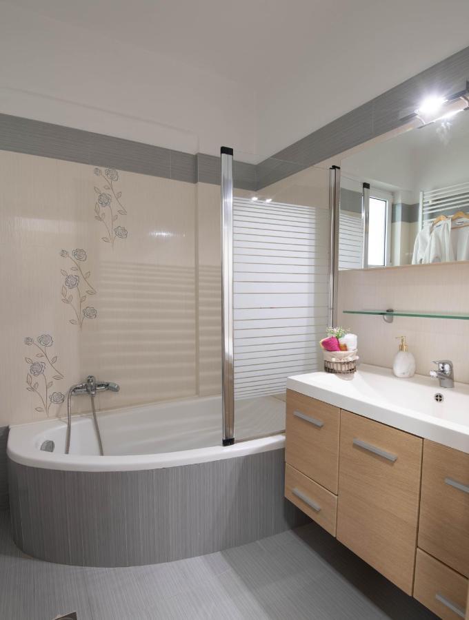Helen Luxury Holiday House With Sea View Rethymno  ภายนอก รูปภาพ