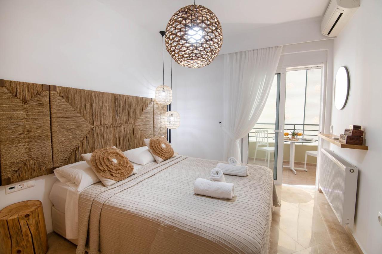 Helen Luxury Holiday House With Sea View Rethymno  ภายนอก รูปภาพ
