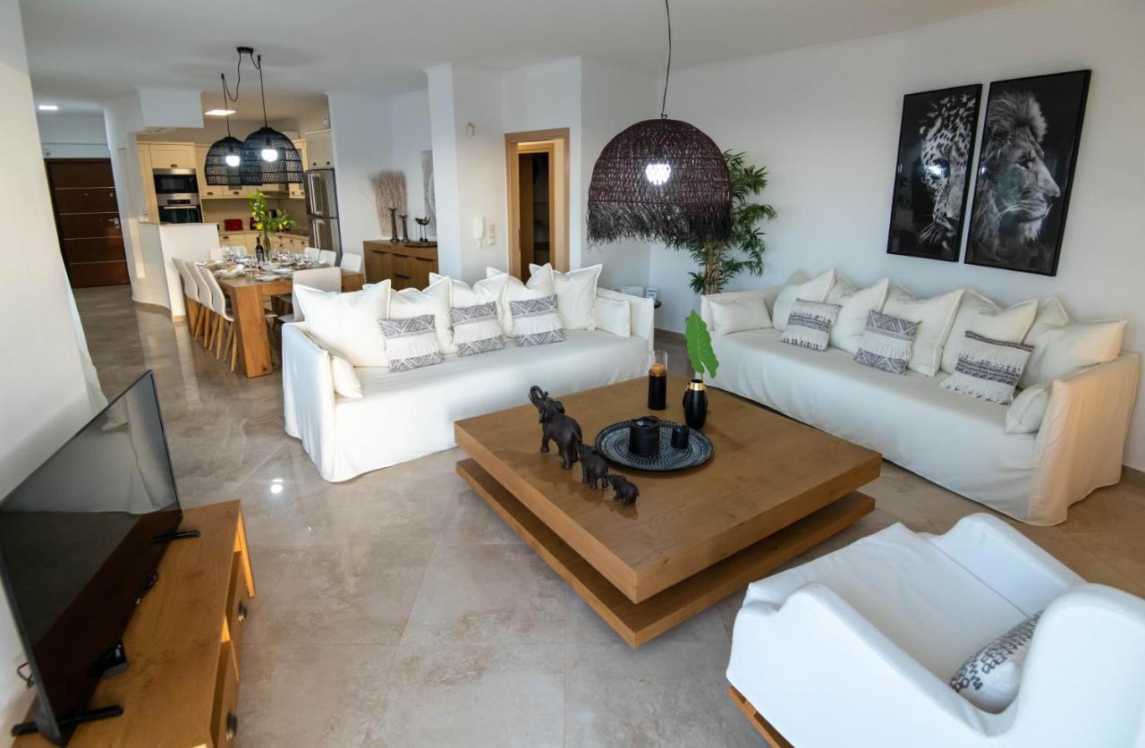 Helen Luxury Holiday House With Sea View Rethymno  ภายนอก รูปภาพ