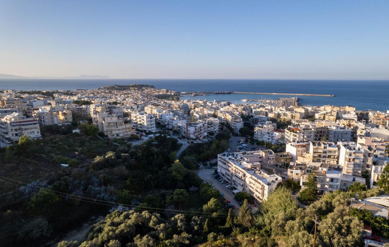 Helen Luxury Holiday House With Sea View Rethymno  ภายนอก รูปภาพ